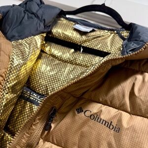 COLUMBIA LABRINTH LOOP 2 PRO HOODED PUFFER JACKET NWT nwt OMNIHEAT MENS XXL
